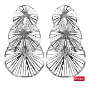 Aviva Sheila Fajl Silver Earrings